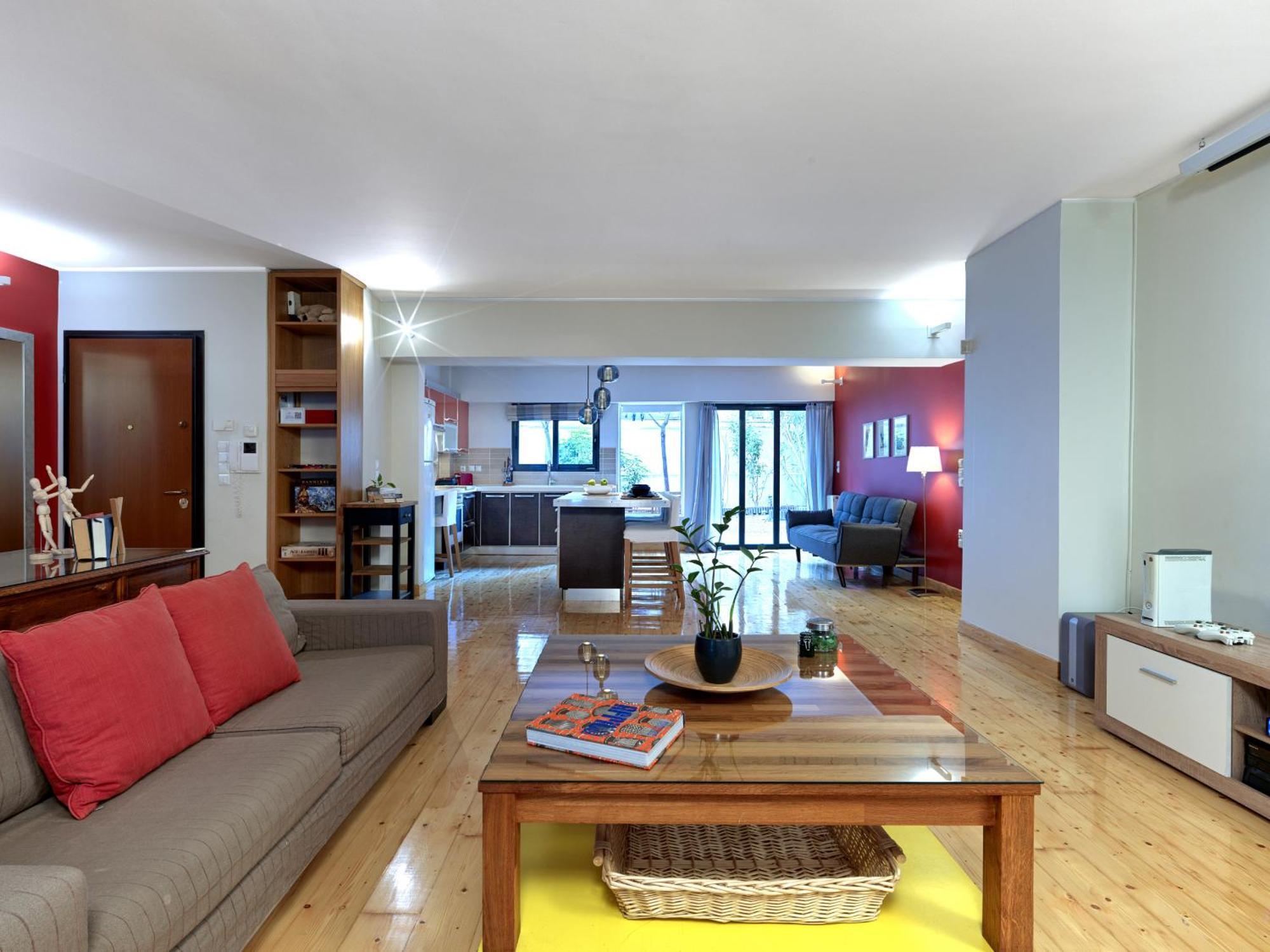 Koukaki Garden Escape Child Friendly Apartment Athens Exterior photo